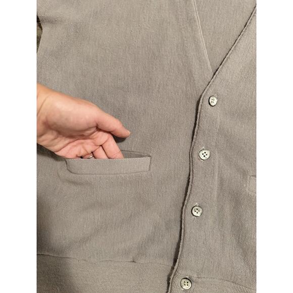 Arnie Arnold Palmer Vintage Acrylic Cardigan Sweater Sz Lg Made In The USA Men's - Picture 4 of 8